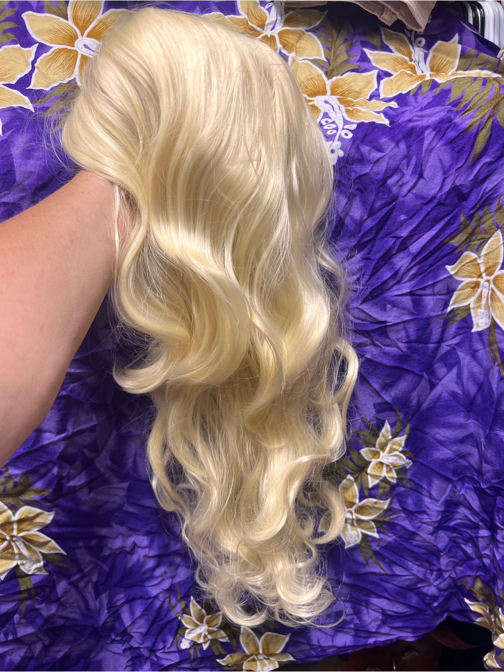 Blonde Wavy Women’s Hairpiece - Light Blonde